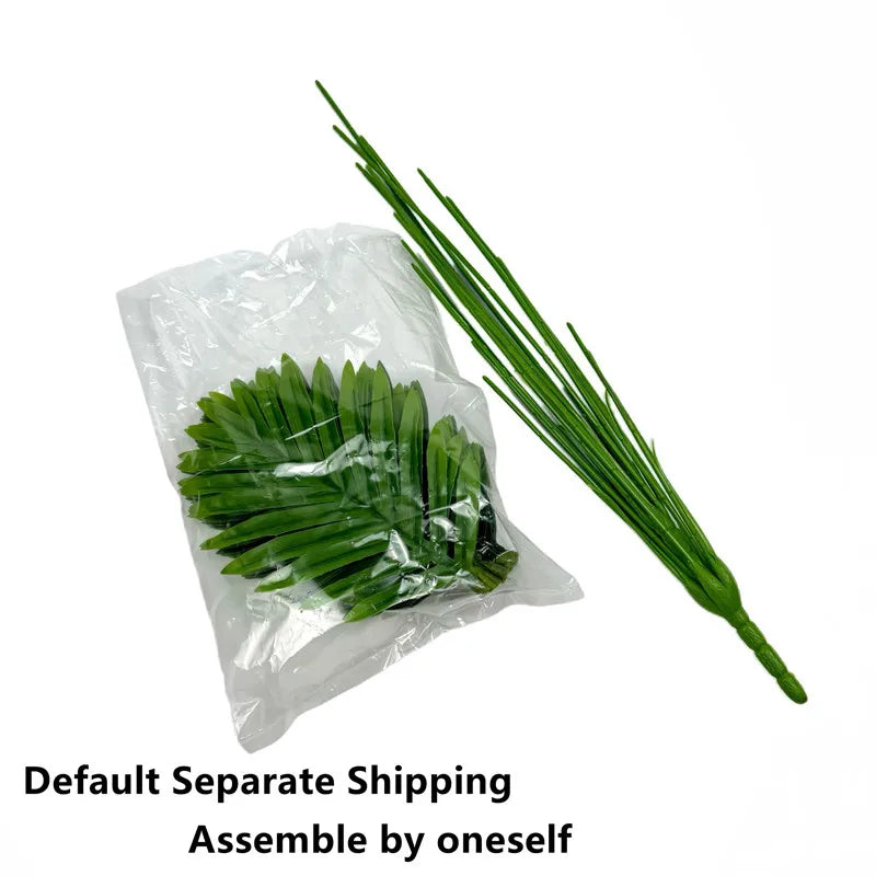 18 Heads Large Artificial Palm Leaves Realistic Tropical Faux Greenery for Weddings Home decoration Living Room Christmas Plants