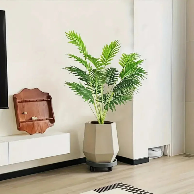 18 Heads Large Artificial Palm Leaves Realistic Tropical Faux Greenery for Weddings Home decoration Living Room Christmas Plants