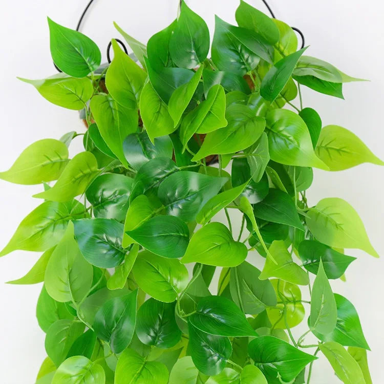 105cm Artificial Vine Plants Green Ivy Non-fading Rattan Hanging Wall Doors To Decorate Outdoor Garden Party Decorations